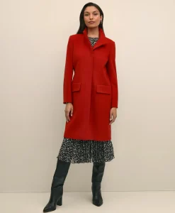 Brushed Wool Coat