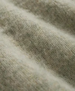 Brushed Wool Crewneck Sweater