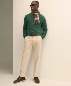 Brushed Wool Crewneck Sweater