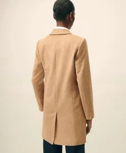 Camel Hair Car Coat