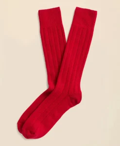 Cashmere Crew Socks