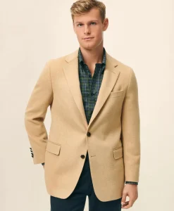 Classic Fit Camel Hair Twill 1818 Sport Coat