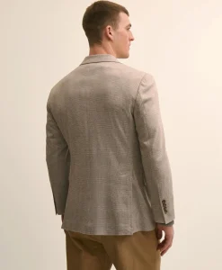 Classic Fit Cotton Jacquard Knit Sport Coat