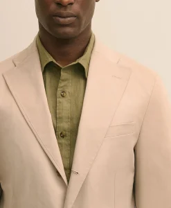 Classic Fit Cotton Safari Sport Coat