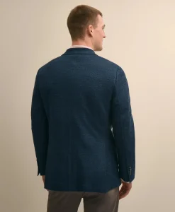 Classic Fit Linen-Cotton Knit Sport Coat