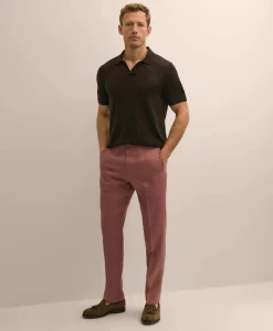 Classic Fit Linen 1818 Dress Pants