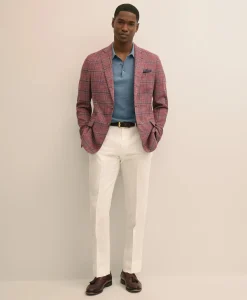 Classic Fit Linen 1818 Dress Pants