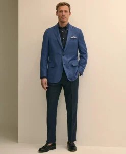 Classic Fit Linen 1818 Dress Pants