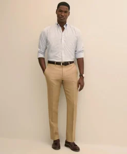 Classic Fit Linen 1818 Dress Pants