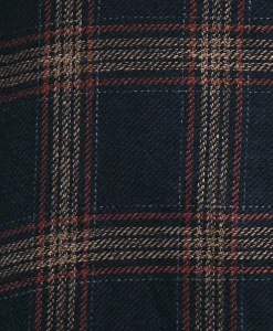 Classic Fit Linen-Silk-Cotton Check 1818 Sport Coat