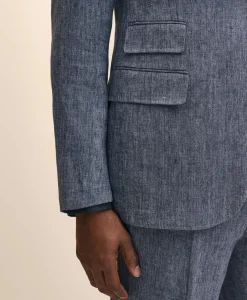 Classic Fit Linen Twill Suit Jacket