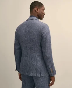 Classic Fit Linen Twill Suit Jacket