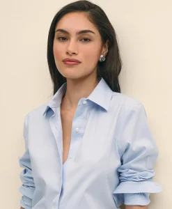 Classic-Fit Non-Iron Stretch Supima® Cotton Dress Shirt
