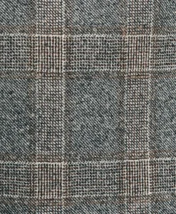 Classic Fit Saxon Wool Bold Check 1818 Suit