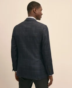 Classic Fit Wool Check Sport Coat