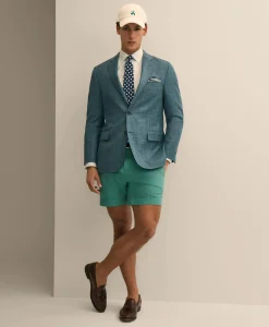 Classic Fit Wool Check Sport Coat