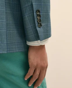 Classic Fit Wool Check Sport Coat
