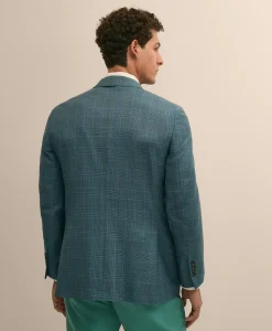Classic Fit Wool Check Sport Coat