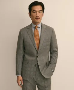 Classic Fit Wool Check 1818 Suit