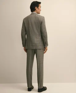 Classic Fit Wool Check 1818 Suit