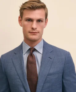 Classic Fit Wool Check 1818 Suit