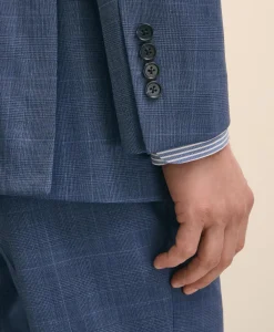 Classic Fit Wool Check 1818 Suit