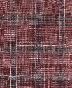 Classic Fit Wool-Cotton-Linen Hopsack Check Sport Coat