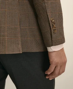 Classic Fit Wool Glen-Plaid Sport Coat