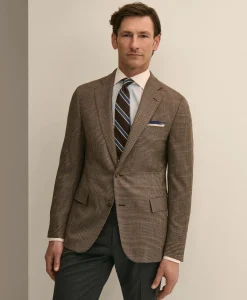 Classic Fit Wool Glen-Plaid Sport Coat