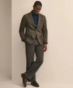 Classic Fit Wool Jacquard Knit Sport Coat
