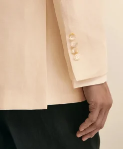 Classic Fit Wool-Linen 1818 Double-Breasted Dinner Jacket