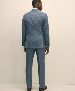 Classic Fit Wool Overcheck 1818 Suit