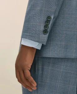 Classic Fit Wool Overcheck 1818 Suit