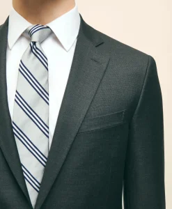 Classic Fit Wool Tic 1818 Suit