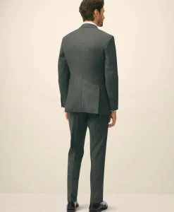 Classic Fit Wool Windowpane 1818 Suit