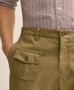 7" Cotton Blend Paratrooper Shorts