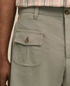 7" Cotton Blend Paratrooper Shorts