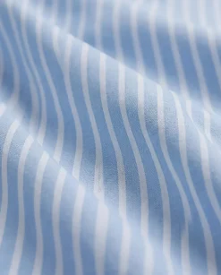 Cotton Broadcloth Striped Nightshirt
