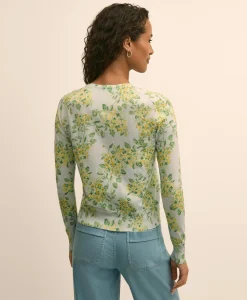 Cotton Floral Cardigan