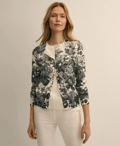 Cotton Floral Cardigan