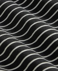 Cotton Indigo-Dyed Mariner Stripe T-Shirt
