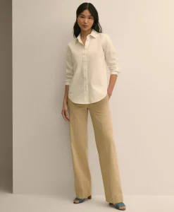 Cotton Jacquard Clip-Dot Shirt