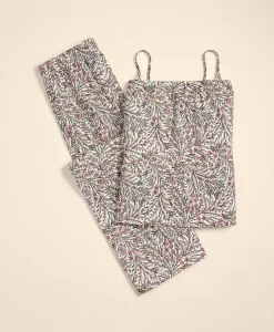 Cotton Jersey Floral Pajamas