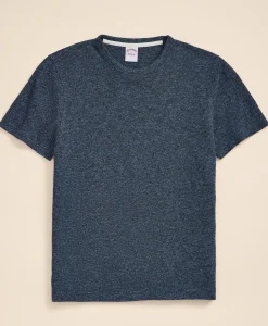 Cotton-Linen Pique T-Shirt