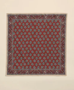 Cotton Medallion Print Neckerchief