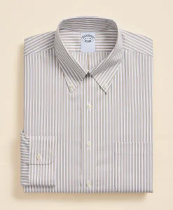 Cotton Non-Iron Oxford Button-Down Collar Dress Shirt