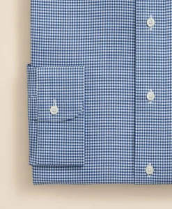 Cotton Non-Iron Twill Spread Collar Dress Shirt