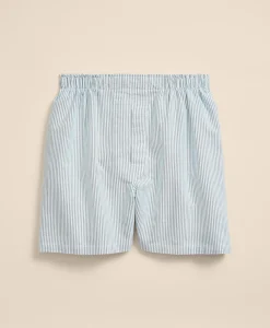 Cotton Oxford Stripe Boxers