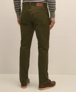 Cotton 5-Pocket Corduroy Pants