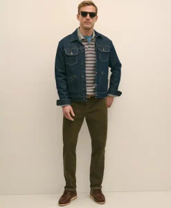 Cotton 5-Pocket Corduroy Pants